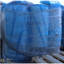 DOUBLE STACKED PALLET OF TREXO SORBANT ROLLS