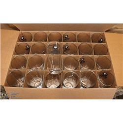 CASE OF 24 NEW 20 OZ BIG ROCK BEER GLASSES