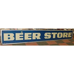12FT X 18" 1970'S " BEER STORE" SIGN