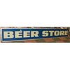 Image 1 : 12FT X 18" 1970'S " BEER STORE" SIGN