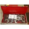 Image 1 : BOX WITH VARIOUS WRENCH HEADS