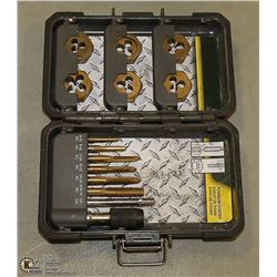 MIBRO 14PC TITANIUM COATED TAP N DYE SET