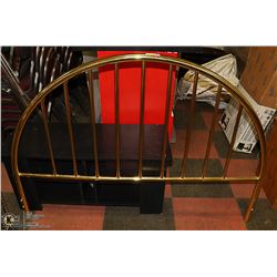 DOUBLE BRASS HEADBOARD. FURNITURE