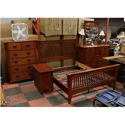 SHAKER STYLE QUEEN SIZE BEDROOM SUITE INCL