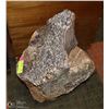 Image 1 : LARGE RAW NATURAL AMETHYST BOULDER.