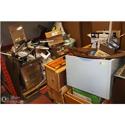 3 PALLETS OF ASSORTED ESTATE FURNITURE AND MISC