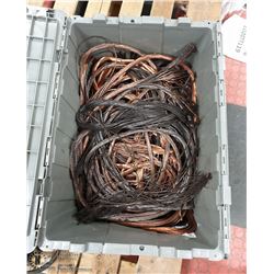 2 TOTES OF COPPER WIRE