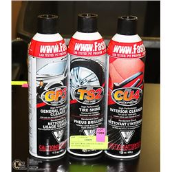 3PC FAST WAX CANADA VEHICLE CLEANING AGENTS