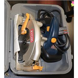 RYOBI CIRCULAR SAW WITH CARRY CASE