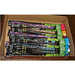 FLAT OF GLOW STICKS ASSORTED