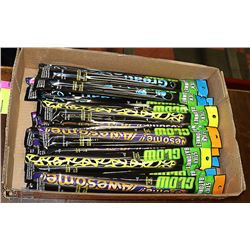 FLATS OF ASSORTED GLOW STICKS