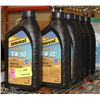 Image 1 : LOT WITH 6 1L BOTTLES OF UNIVALL PREMIUM 5W30