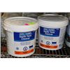 Image 1 : 2 6.4LB PAILS OF HOME PLUMBER SEPTIC TANK