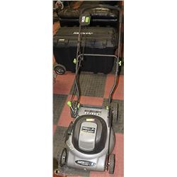EARTHWISE ELECTRIC LAWN MOWER WITH NO CORDS