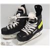 Image 1 : BAUER BOY'S SIZE 12 SKATES TUUK BLADES - NEW