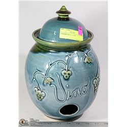 CERAMIC WINE CADDY
