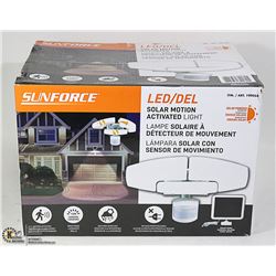 SUNFORCE MOTION ACTIVATED SOLAR LED LIGHT