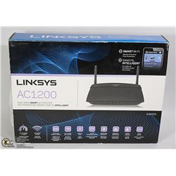 LINKSYS AC1200 DUAL BAND SMART ROUTER
