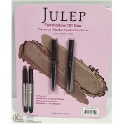 NEW JULEP EYESHADOW 101 DUO INCLUDES