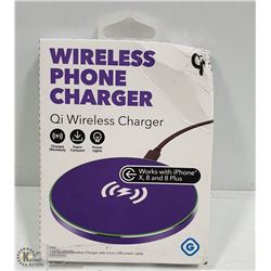 NEW GEMS QI WIRELESS PHONE CHARGER