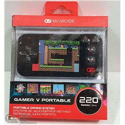 MY ARCADE GO GAMER PORTABLE V CONSOLE 220 GAMES