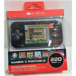 MY ARCADE GO GAMER PORTABLE V CONSOLE 220 GAMES