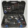 Image 1 : MASTERCRAFT 5 AIR TOOL TOOLSET W/ ATTACHMENTS
