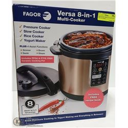 BRAND NEW-VERSA 8 QUART 8-IN-1 MULTI-COOKER