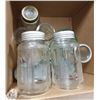 Image 1 : BOX OF OLD AND VINTAGE CANNING JARS (12)