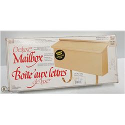 DELUXE POLISHED BRASS MAILBOX