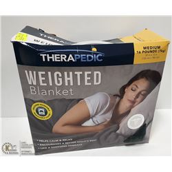 WEIGHTED BLANKET- 16 POUNDS- REMOVABLE