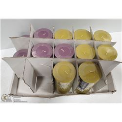 FLAT OF 12 CANDLES