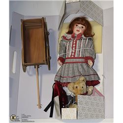 22" FRANKLIN MINT "MEGAN" COCA COLA  DOLL WITH