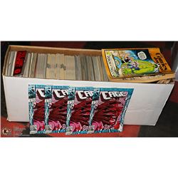 COMICS BIG BOX.  MISC COMIC BOOKS IN A BOX.