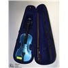 Image 1 : VIOLIN  MENGEL BLUE 4/4 WITH BOW AND CASE