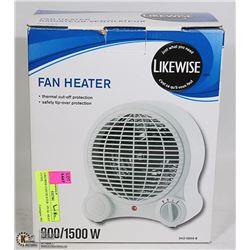 LIKEWISE FAN HEATER - DUAL HEAT LEVEL