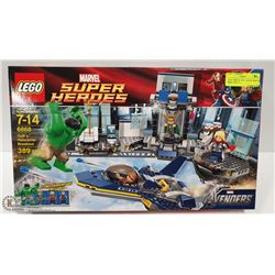 LEGO 389PC MARVEL SUPER HEROES #6868, AGES 7-14