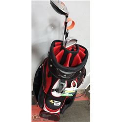 TAILORMADE GOLF BAG AWITH CLUBS