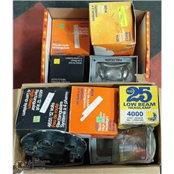 TWO BOXES OF HEADLIGHTS
