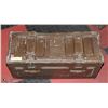 Image 1 : VINTAGE AMMO BOX 23" X 9" X 10" HIGH