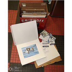 LARGE COLLECTION OF W.H.C LTD EDITION STAMP &