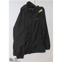 EDDIE BAUER RAINFOIL PACKABLE MENS JACKET SZ M