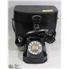 Image 1 : ANTIQUE ROTORY PHONE IN CASE