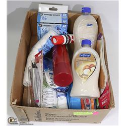 BOX OF NEW PRODUCTS INCL. AMAZING GOOP