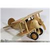 Image 1 : FOLK ART WOODEN BI PLANE
