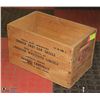 Image 1 : ANTIQUE CIL SHOTGUN SHELL WOODEN CRATE