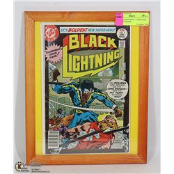 BLACK LIGHTNING #1 COLLECTOR COMIC IN FRAME