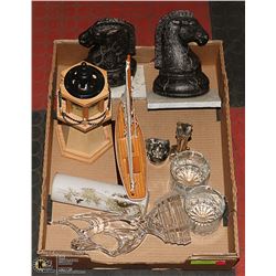 TWO CALGARY OLYMPIC GLASSES PLUS LIGHTHOUSE &