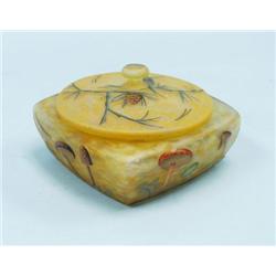 ART NOUVEAU - DAUM, NANCY. A rare Frenc