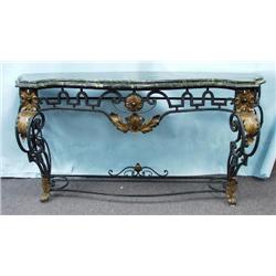 A good French Louis XV. style black pat